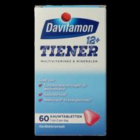 Tiener boost 12+ aardbei 60 Tabletten