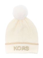 Michael Kors Kids bonnet à logo brodé - Tons neutres - thumbnail