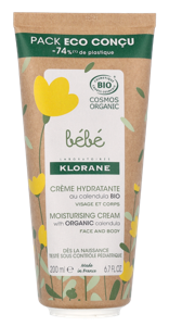 Klorane Bebe Bio Moisturising Cream 200 ml