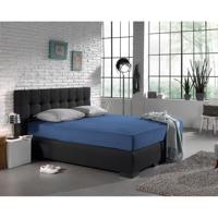 Dreamhouse Enkel Jersey 135 gr. Hoeslaken Blauw 140 x 200 cm