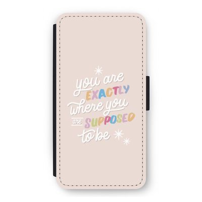 Right Place: iPhone 12 Flip Hoesje