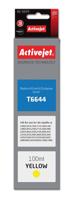 Activejet AE-664Y inktfles voor Epson printer, Vervanging Epson T6644; Supreme; 100 ml; geel