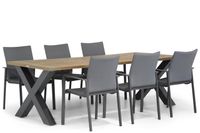 Lifestyle Rome/Cardiff 240 cm dining tuinset 7-delig