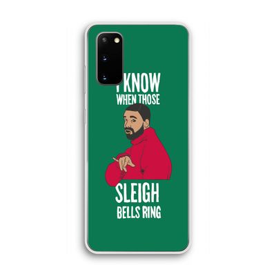 Sleigh Bells Ring: Samsung Galaxy S20 Transparant Hoesje
