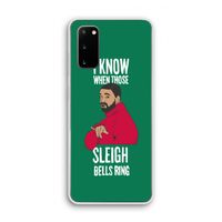 Sleigh Bells Ring: Samsung Galaxy S20 Transparant Hoesje