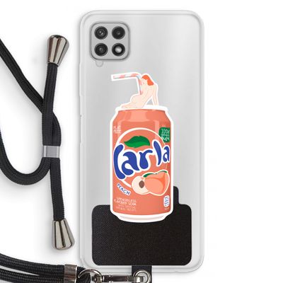 S(peach)less: Samsung Galaxy A22 4G Transparant Hoesje met koord