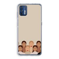 Girls girls girls: Motorola Moto G9 Plus Transparant Hoesje