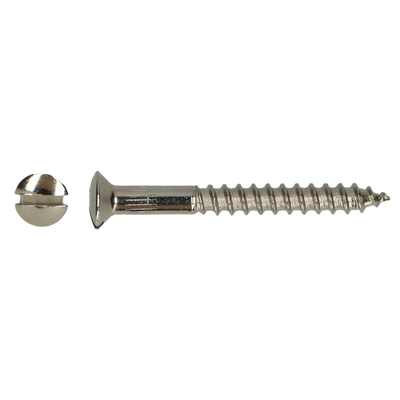 pgb-Europe PGB-FASTENERS | Houtschroef BVK DIN 95 Ø 3,00x16 Ms/Ni | 200 st 000095MN0003000163