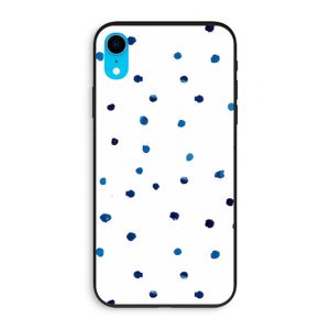 Blauwe stippen: iPhone XR Biologisch afbreekbaar hoesje