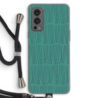Swirls: OnePlus Nord 2 5G Transparant Hoesje met koord Swirls: OnePlus Nord 2 5G Transparant Hoesje met koord