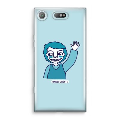 Zwaai: Sony Xperia XZ1 Compact Transparant Hoesje