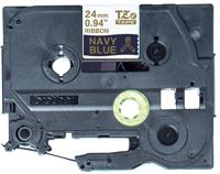 Labeltape brother ptouch tzern54 24mm marineblauw