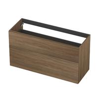 INK - Onderkast 2L A-sym Decor Tbv Grepen - 1200x450x650 Mm - Zuiver Eiken