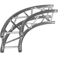 Duratruss DT 34/2 O 45 gr 800 cm cirkelonderdeel 8 meter 45 graden