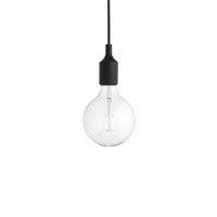 Muuto E27 Hanglamp LED - Zwart