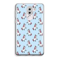 Eenhoorns overal: Honor 6X Transparant Hoesje