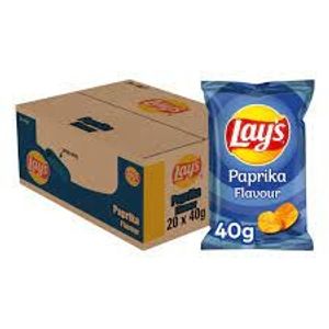 Lay´s Lays - Paprika Chips 20 Zakken 40 Gram