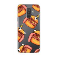 Hamburger: Samsung Galaxy A6 Plus (2018) Transparant Hoesje