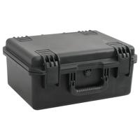 VidaXL Flightcase draagbaar 49x38x23 cm pp zwart
