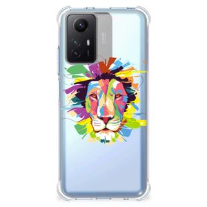 Xiaomi Redmi Note 12s Stevig Bumper Hoesje Lion Color