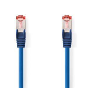 CAT6-kabel | RJ45 Male | RJ45 Male | S/FTP | 0.50 m | Rond | LSZH | Blauw | Label