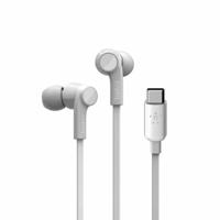 Hoofdtelefoon met microfoon Belkin ROCKSTAR Wit