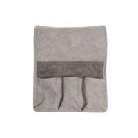 Houder voor afstandsbedieningen DKD Home Decor Grijs Lichtgrijs Donker grijs Polyurethaan 30 x 0,5 x 90 cm