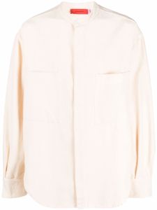 Eckhaus Latta chemise à boutons pression - Tons neutres