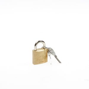 Hangslot messing 25mm kd25