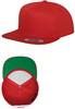 Flexfit FX6007 Classic 5 Panel Snapback - Red - One Size