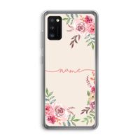 Rozen: Samsung Galaxy A41 Transparant Hoesje Rozen: Samsung Galaxy A41 Transparant Hoesje
