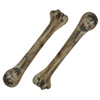 Decoratie bot - Set van 2x stuks - 27 cm - plastic - Halloween - Horror thema kerkhof versiering - n