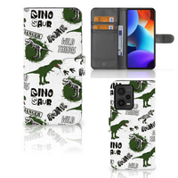 Telefoonhoesje met Pasjes voor Xiaomi Redmi Note 12 Pro Plus Dinosaurus - thumbnail