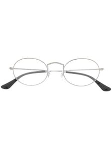 Ray-Ban lunettes de vue à monture ronde - Argent