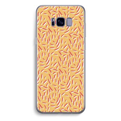 Camouflage: Samsung Galaxy S8 Plus Transparant Hoesje