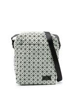 Bao Bao Issey Miyake geometric-panelled cotton shoulder bag - Gris