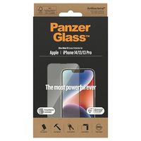 iPhone 13/13 Pro/14 PanzerGlass Ultra-Wide Fit EasyAligner Screenprotector - Zwarte Rand - thumbnail