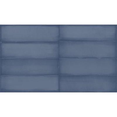 Wandtegel Estudio Ghent Steel Blue Matt 6.9x24 cm Estudio