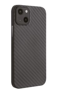 Vivanco Pure Backcover Apple iPhone 13 Mini Carbon Inductieve lading, Stootbestendig