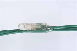Ketting LED verlichting groen 30 meter in lijn 12V 300 led