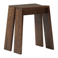 Normann Copenhagen Let Kruk H 46 cm - Donkerbruin