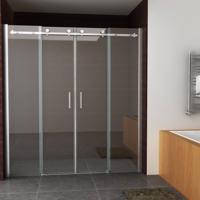 BWS Nisdeur Schuifbaar 4-Delig 180x200 cm 8 mm Nano Coating Boss & Wessing