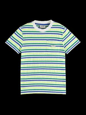 Relaxed-fit Yarn-dyed stripe T-shirt