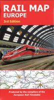 Spoorwegenkaart Rail Map Europe | European Rail Timetable Limited