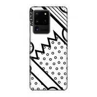 Pop Art #4: Volledig geprint Samsung Galaxy S20 Ultra Hoesje