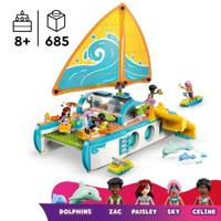 LEGO Friends 42664 Bootavontuur - Creatieve speelset voor meisjes vanaf 8 jaar met dolfijnen