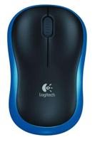 Logitech M185 Wireless Optical mouse blue [RF 2.4Ghz, 1000 DPI, 3-Button, AA, 10m]
