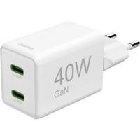 Hama USB-oplader 40 W Wit