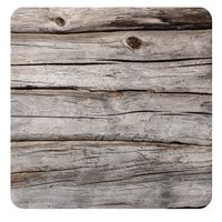 15x stuks houtlook onderzetters / bierviltjes van karton eco / natuur thema grijs - thumbnail