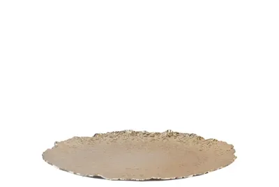 MELAMINE ANTIQUE GOLD 33X33X2CM